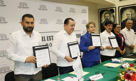 Firma El Congreso Convenio De Colaboraci N Con La Uagro El Reportero