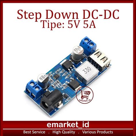 Jual Step Down DC DC 5V 5A XY 3606 Super Stepdown 24V 12V To 5V