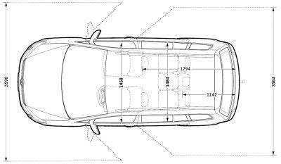 Vw Crosstouran Abmessungen Technische Daten L Nge Breite H He