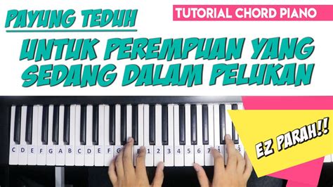 Tutorial Chord Piano Payung Teduh Untuk Perempuan Yang Sedang Dalam