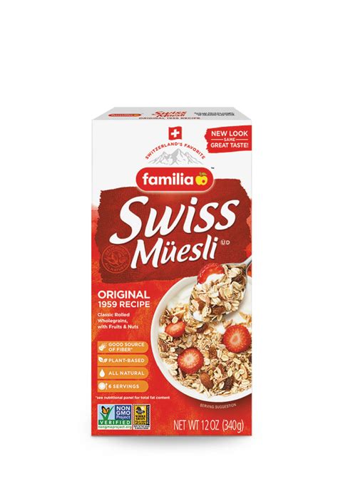 Swiss Müesli Original Recipe bio familia