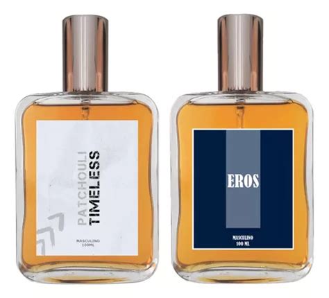 Kit Perfume Masculino Patchouli Timeless Eros 100ml Parcelamento