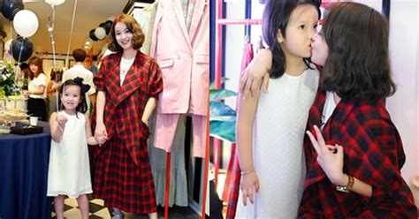 Hot girl đời đầu Mi Vân khoe con gái xinh xắn trong sự kiện