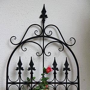 SCENDOR Garden Trellis 60 X 21 7 For Climbing Plants 5FT Metal Iron