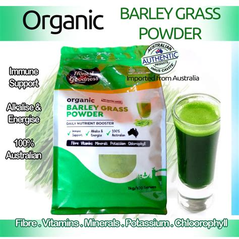 Organic Barley Grass Powder Honest To Goodness Australian Certified