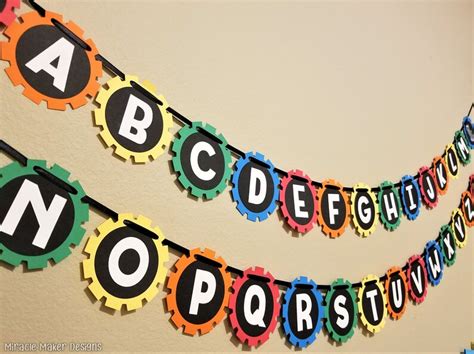 Alphabet Banner ABC Banner Classroom Banner Classroom | Etsy