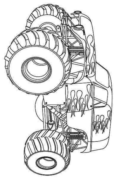 Monster Truck Hot Wheels 2 Coloring Page Free Coloring Pages Online
