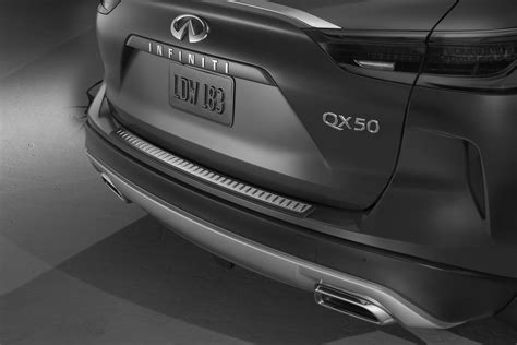 Infiniti Qx Rear Bumper Protector Polished Stainless Steel