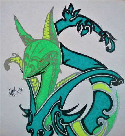 Shiny Serperior by CarenBeware on DeviantArt