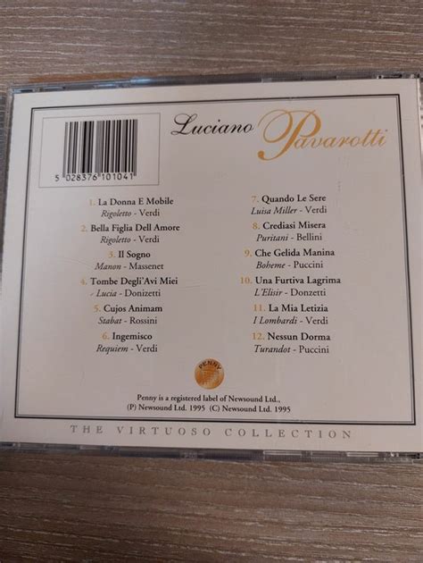 Luciano Pavarotti Essential Opera Highlights Luciano Pavarotti