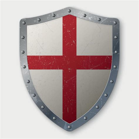 Crusaders Shield Vector Illustration 11169758 Vector Art At Vecteezy