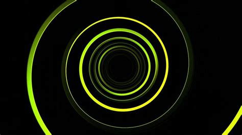 Neon Circle Green Stock Video Footage for Free Download