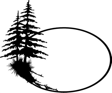 Tree Silhouette Drawings At Getdrawings Free Download