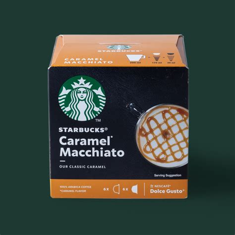 Caramel Macchiato Dolce Gusto Capsules Starbucks