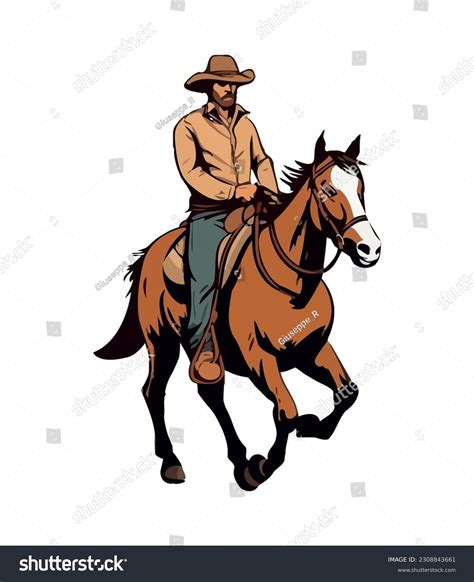 10,959 Man Riding Horse Stock Vectors and Vector Art | Shutterstock