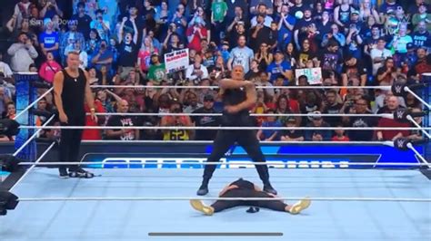 THE ROCK REGRESA A WWE SMACKDOWN YouTube