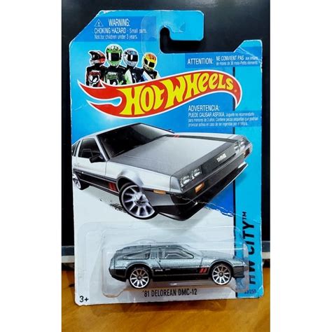 Hot Wheels Delorean Dmc Shopee Brasil