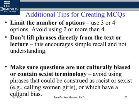 How To Create Multiple Choice Questions