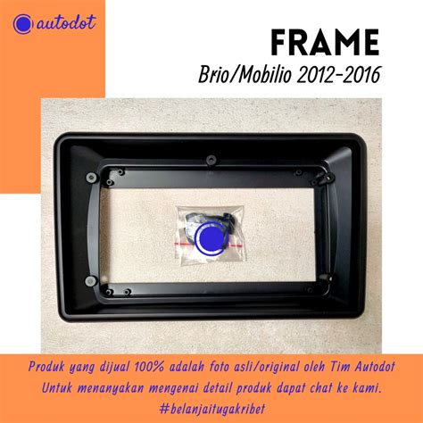 Jual Frame Tape Mobil Head Unit Inch Honda Mobilio Brio