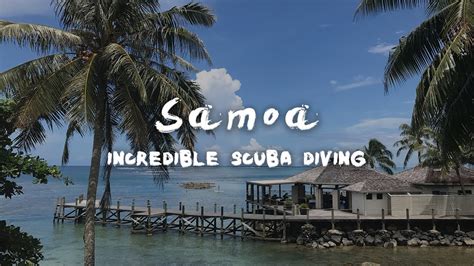 Samoa Incredible Scuba Diving Visiting Samoa Youtube