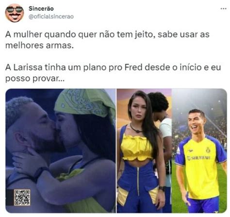 Aconteceu Beijo Entre Fred E Larissa No Bbb Rende Enxurrada De Memes