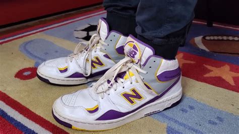 New Balance BB800 James Worthy Lakers BB800PY Vintage 80 S Sneaker