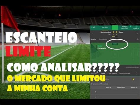 ESTRATÉGIA BET365 ESCANTEIO LIMITE ALAVANCAGEM COMO DOBRAR A