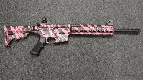 Smith And Wesson Mandp 15 22 Pink Camo For Sale