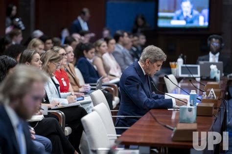 Photo President Envoy For Climate John Kerry Testifies On Capitol Hill