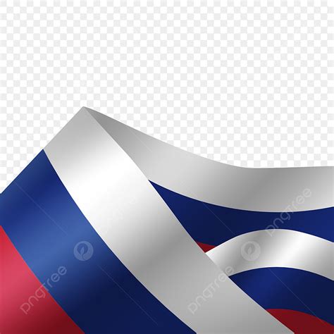красивый российский флаг стример PNG , световое восприятие, утонченный ...