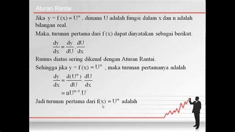 Aturan Rantai Turunan Fungsi YouTube
