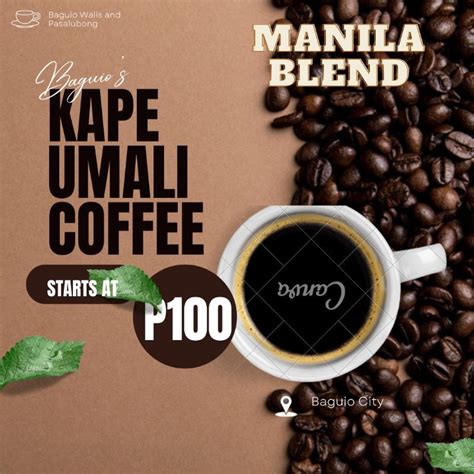 Delicious Baguio Kape Umali Manila Blend Coffee | Lazada PH