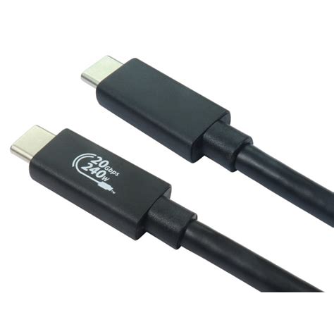 Certified USB4 20Gbps EPR Cable USB From Cables Direct Ltd UK