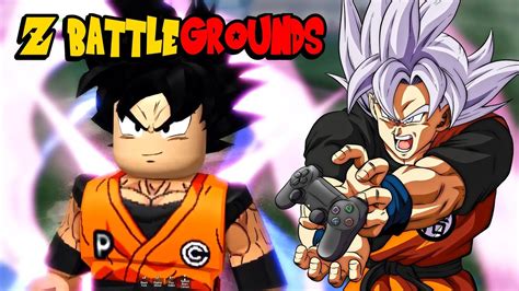 Goku Plays Z Battlegrounds ROBLOX YouTube