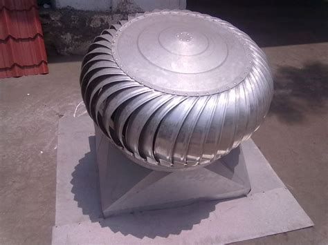 Round Mechanical Automatic Turbo Ventilators For Industrial Use At Rs