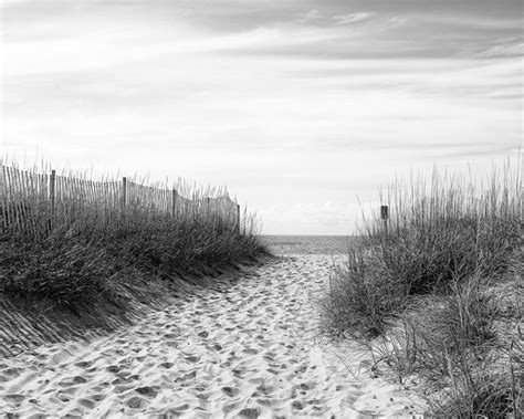 Black and White Beach Photography, Beach Decor, Ocean Art, Landscape ...