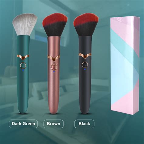 Green With Box Vibrator Makeup Brush Bullet Vibrator Dildo For Women G Spot Nipple Clitoral