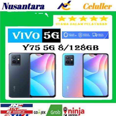 Jual HP VIVO Y75 5G RAM 8 4 GB Extended ROM 128 GB Vivo Y75 4G 5G Ram