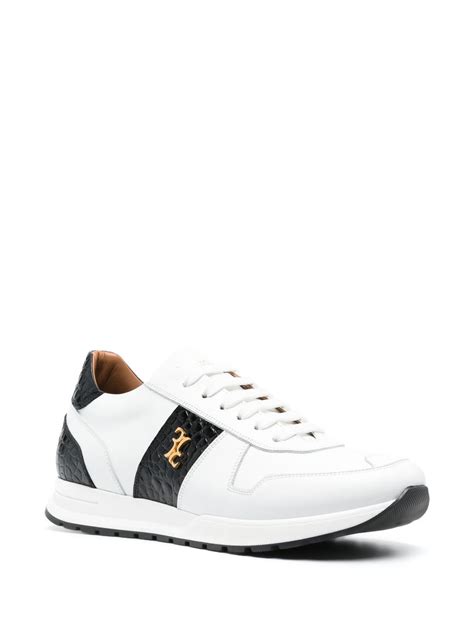 Billionaire Two Tone Low Top Sneakers Farfetch