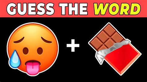 Can You Guess The Word By Emoji Emoji Quiz Youtube