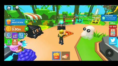 Robloxta Yemek Oyunu Eating Simulator Youtube