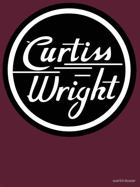 "Curtiss Wright Logo" T-shirt by warbirdwear | Redbubble