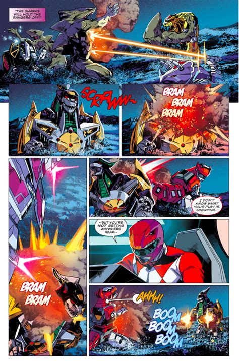 The Zords VS The Dragonzord Comicnewbies