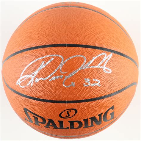 Karl Malone Signed NBA Basketball JSA Pristine Auction