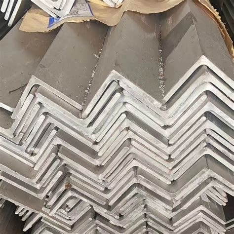 SS Angle Size Chart Hot Rolled Stainless Steel Angle Bar Sizes NO Surface