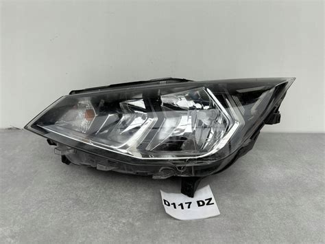 SEAT IBIZA 6F ARONA LEWA LAMPA PRZÓD ZWYKŁA LED DEKIELKI D117DZ