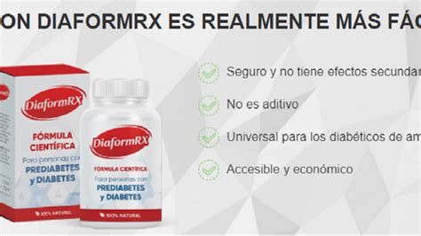 Diaformrx Capsula Para El Control De La Diabetes Actualizacion De