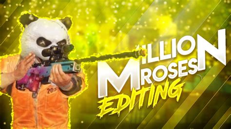 MILLION ROSES MONTAGE EDIT LIKE MILLION ROSES PUBG MOBILE RaxNos