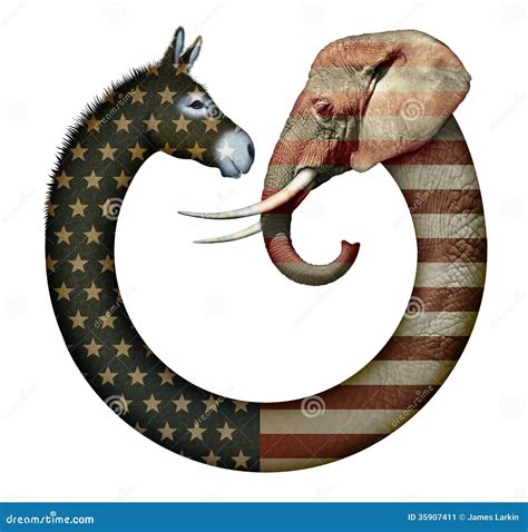 Political Party Animals Stock Image - Image: 35907411