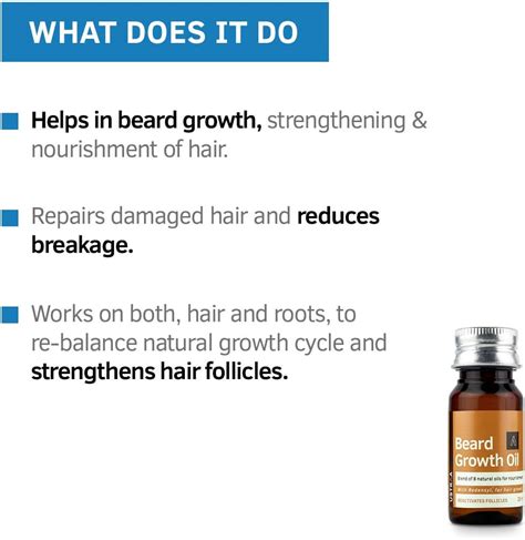 Buy Ustraa Beard Growth Oil With Redensyl 8 Natural Oils For